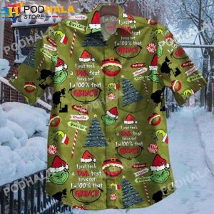 Xmas Grinch Hawaiian Shirt